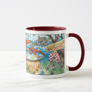 Crawfishの温水浴槽のマグ マグカップ