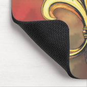 Crawfishの(紋章の)フラ・ダ・リ マウスパッド (コーナー)