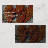 CrawfishのCrawdads Craytfish 名刺 (正面/裏面)