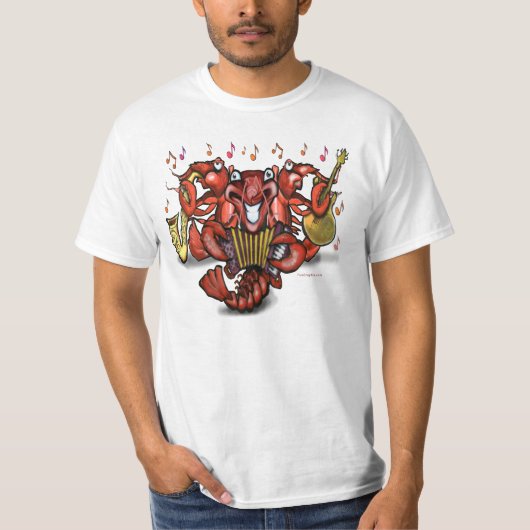 Crawfishバンドティー Tシャツ (正面)