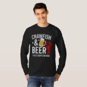 Crawfish Beer That I'S Here Crawfish B Tシャツ (正面フル)