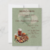 Crawfish Boil 60th Birthday Invitation 招待状 (正面)