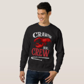 Crawfish Boil Crew Crayfish 2 スウェットシャツ (正面フル)
