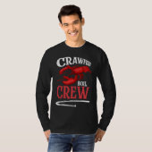 Crawfish Boil Crew Crayfish  2 Tシャツ (正面フル)