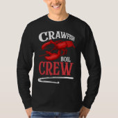 Crawfish Boil Crew Crayfish 2 Tシャツ (正面)