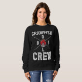 Crawfish Boil Crew Crayfish  3 スウェットシャツ (正面フル)
