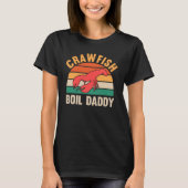 crawfish boil daddy fish tシャツ (正面)