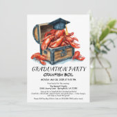 Crawfish Boil Graduation Party | Southern Style  招待状 (スタンド正面)