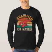 crawfish boil master fish tシャツ (正面)