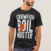 Crawfish Boil Master Mens Crawfish Crew  1 Tシャツ (正面)
