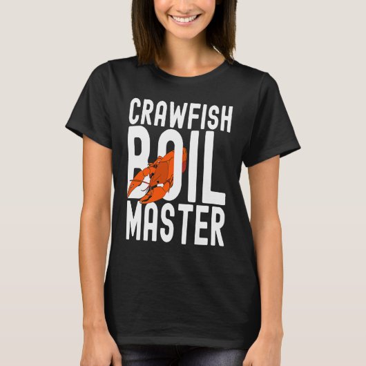 Crawfish Boil Master Mens Crawfish Crew 1 Tシャツ (正面)