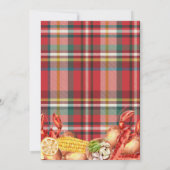 Crawfish Boil Script Engagement Party 招待状 (裏面)