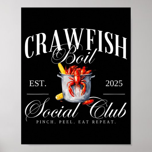Crawfish Boil Social Club Cajun Seafood Festival S ポスター (正面)