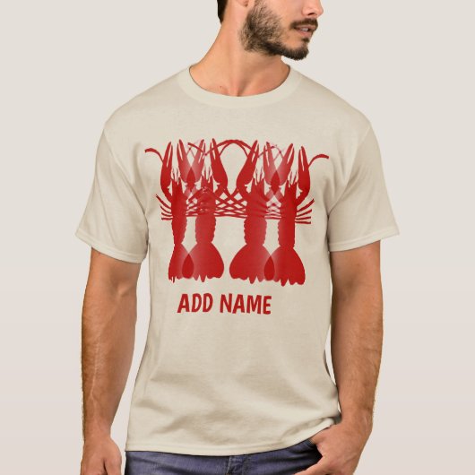 Crawfish (boiled) tシャツ (正面)