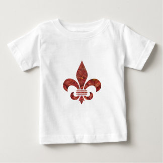 Crawfish Fleu de Lis ベビーTシャツ