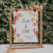 Crawfish Party Cards & Gifts Sign