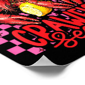 Crawfish Season Crawfish Boil Lobster Cajun Men Wo ポスター (角)