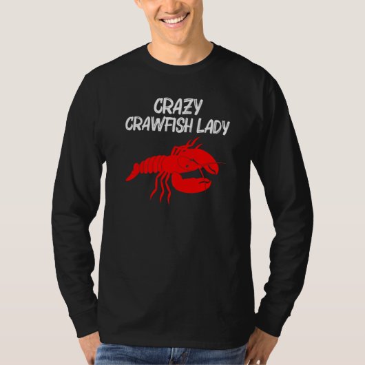 Crawfish Women Mom Crayfish  Crawfish Eating Tシャツ (正面)