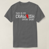 CrawfishCajun愛おもしろい者ギフトWhos Your Crawaddy Tシャツ (デザイン正面)