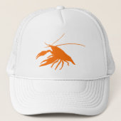 crawfish's silhouette (Orange) キャップ (正面)