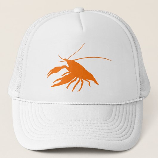 crawfish's silhouette (Orange) キャップ (正面)