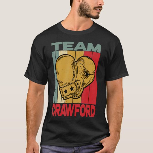 Crawford Era Last Name Retro Family Name Crawford  Tシャツ (正面)