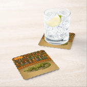 Crawford, painted circus crocodile ペーパーコースター (インサイチュ)