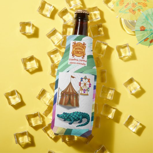 Crawford, painted circus crocodile ボトルクーラー (インサイチュ 夏)