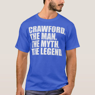 CrawfordCrawfordファミリー名Crawford姓Cr Tシャツ