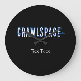 Crawlspaceの時計 ラージ壁時計