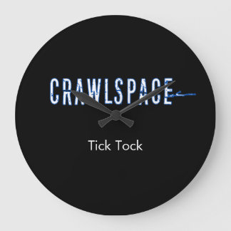 Crawlspaceの時計 ラージ壁時計