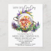 Crayクロウフィッシュを取得Mardi Grasを沸騰 (正面)