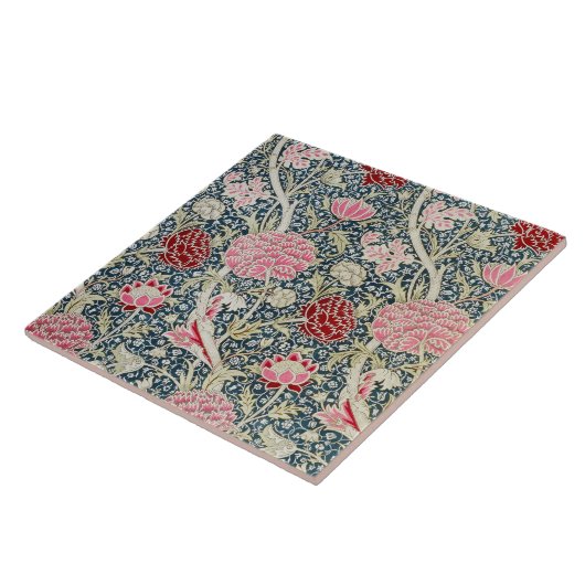 Crayパターン（William Morrisによる） タイル (側面)