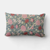 Crayパターン(William Morrisによる) ランバークッション (裏面)