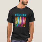 Cray Colorsチャイルドアート – Crayon Tシャツ (正面)