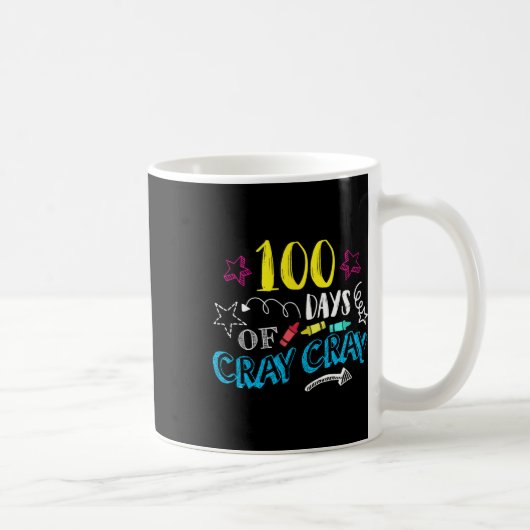 Cray Crayの日-先生学生100日 コーヒーマグカップ (右)