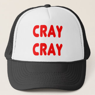 Cray Crayの赤いおもしろいなインターネットのミーム キャップ