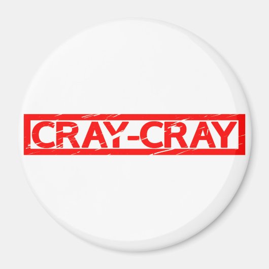Cray-Crayスタンプ マグネット (正面)