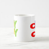 cray cray コーヒーマグカップ (中央)