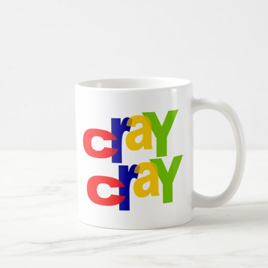 cray cray コーヒーマグカップ (右)