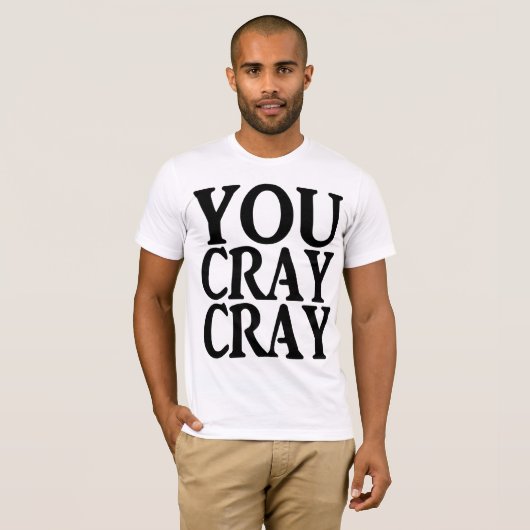CRAY CRAY Tシャツ (正面フル)