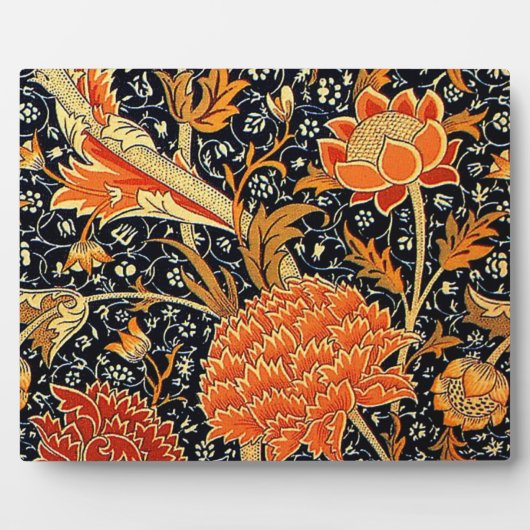 Cray, famous pattern by William Morris, フォトプラーク (正面)