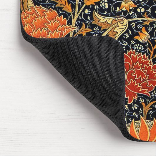 Cray, famous pattern by William Morris マウスパッド (コーナー)