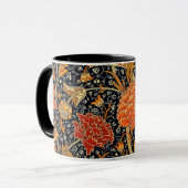 Cray, famous pattern by William Morris, マグカップ (正面左)