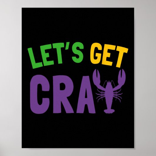 Cray Mardi Grasを入手しよう ポスター (正面)