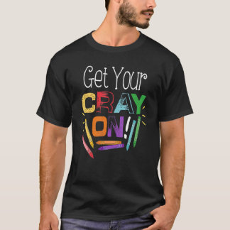 Cray On先生Cray On Kids Tシャツ