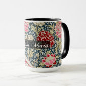 Cray Pattern – 花と離れ- WilliamMorris マグカップ (正面右)