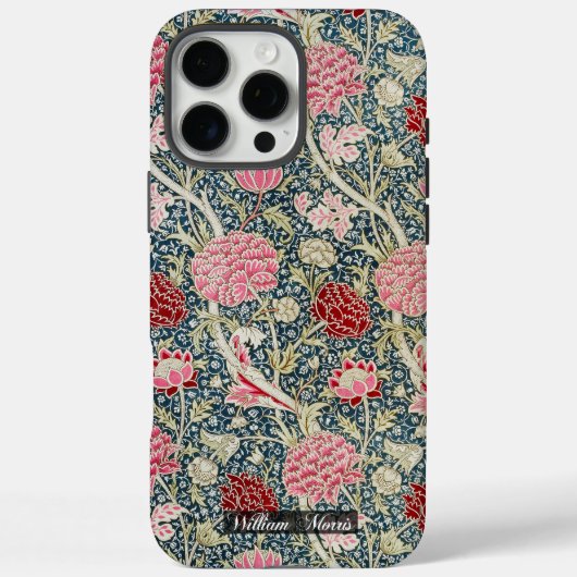 Cray Pattern – 花と離れ- WilliamMorris Case-Mate iPhoneケース (裏面)