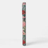 Cray Pattern – 花と離れ- WilliamMorris iPhoneケース (左側面)