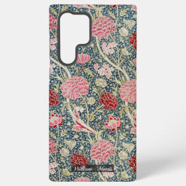Cray Pattern – 花と離れ- WilliamMorris Samsung Galaxy S22 Ultraケース